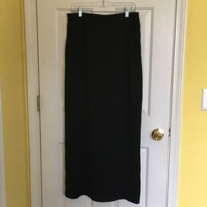 J R Nites Black Formal Skirt
